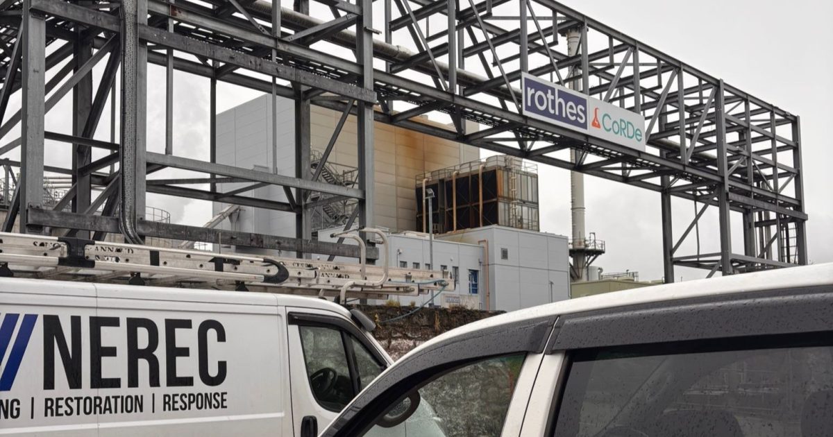OpenGraph Image for NEREC Ltd completes major restoration at Rothes Biomass Plant