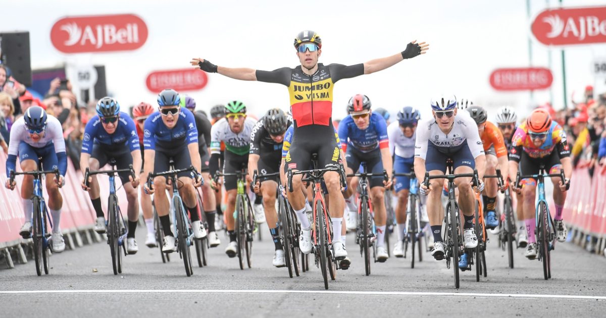 OpenGraph Image for Wout van Aert wins the AJ Bell Tour of Britain
