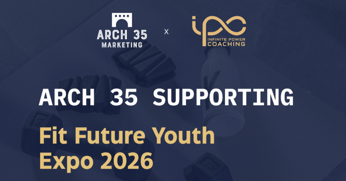 OpenGraph Image for Arch 35 supports youth fitness expo