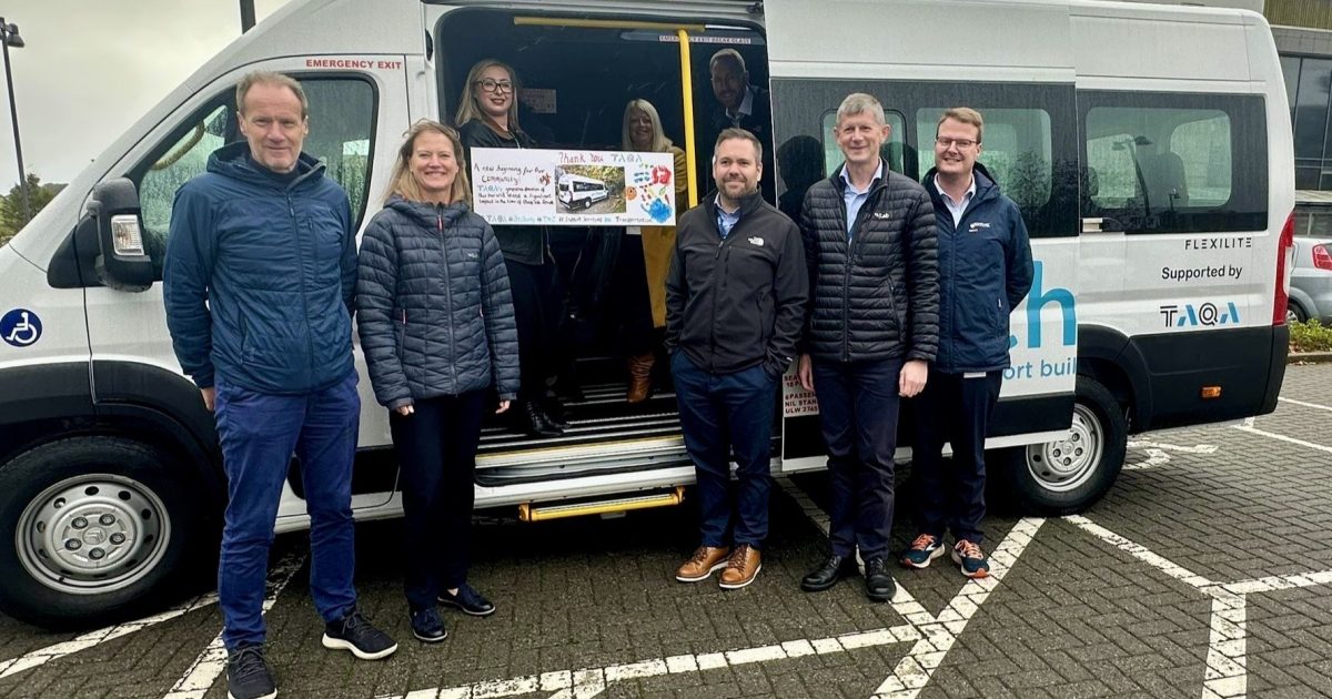 OpenGraph Image for Charity supporting people with learning disabilities secures new bus thanks to TAQA UK fundraising