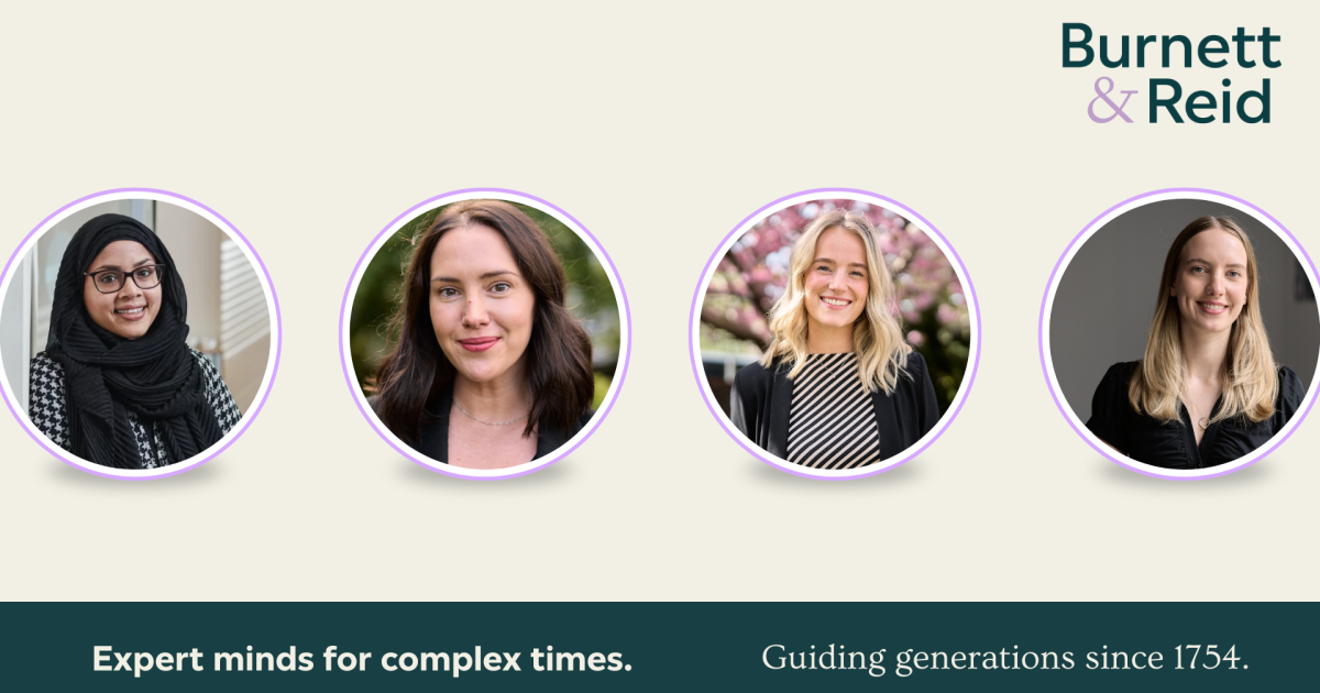OpenGraph Image for Burnett & Reid strengthens team with new appointments and career milestones