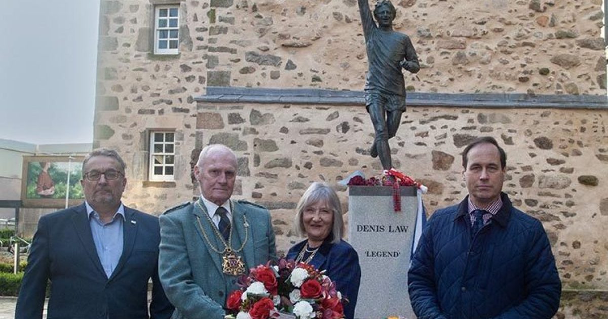 OpenGraph Image for Tributes to footballing legend Denis Law at Full Council