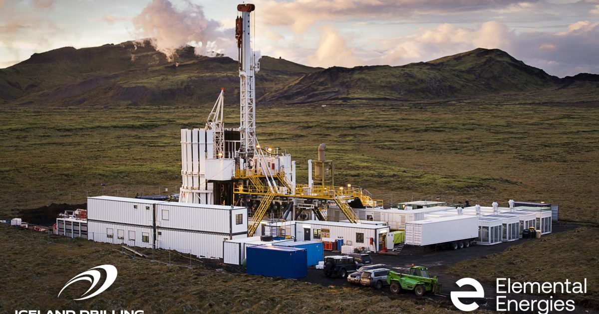 OpenGraph Image for Elemental Energies and Iceland Drilling launch global geothermal joint venture