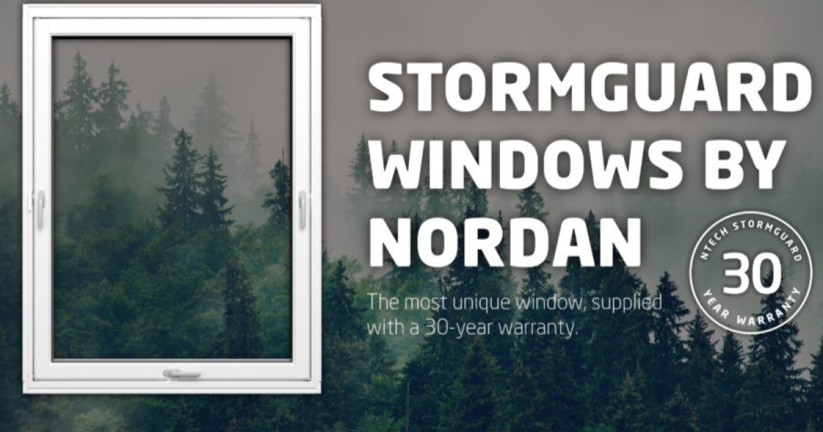OpenGraph Image for NorDan’s ‘Design Classic’ StormGuard windows now supplied with market-leading 30-year warranty