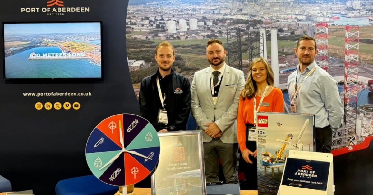 OpenGraph Image for Port of Aberdeen showcases leadership in offshore wind at major conference