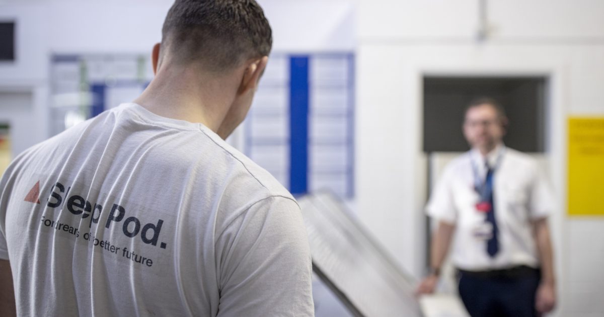 OpenGraph Image for Prison rehabilitation scheme helps fight homelessness with sleep pods donated to Aberdeen Cyrenians