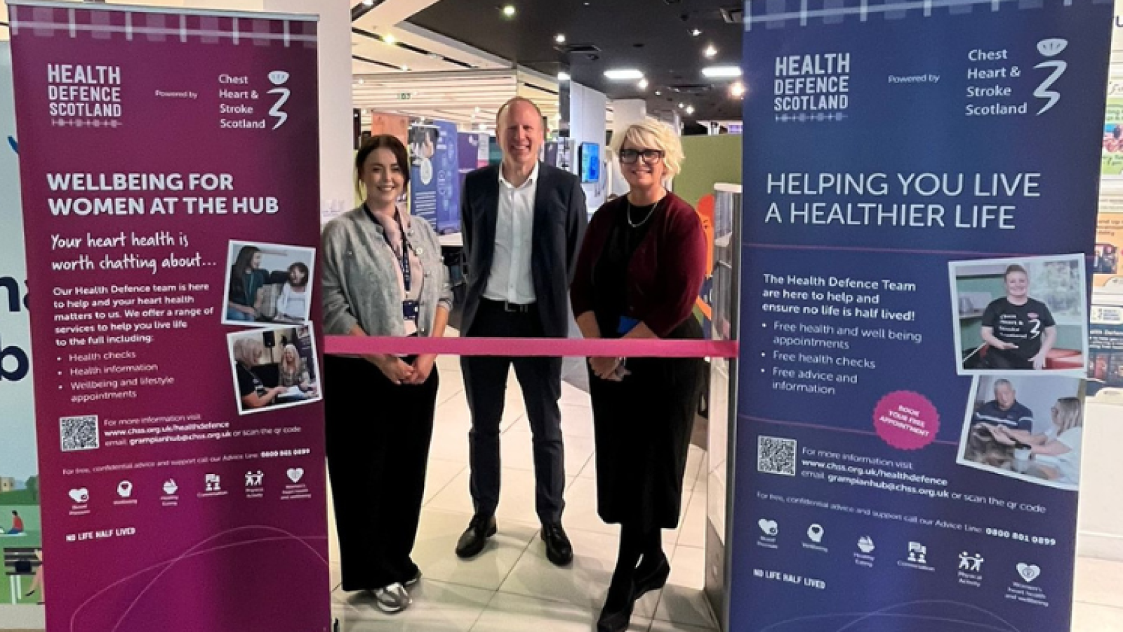 Leading Scottish health charity launches Grampian Health Hub