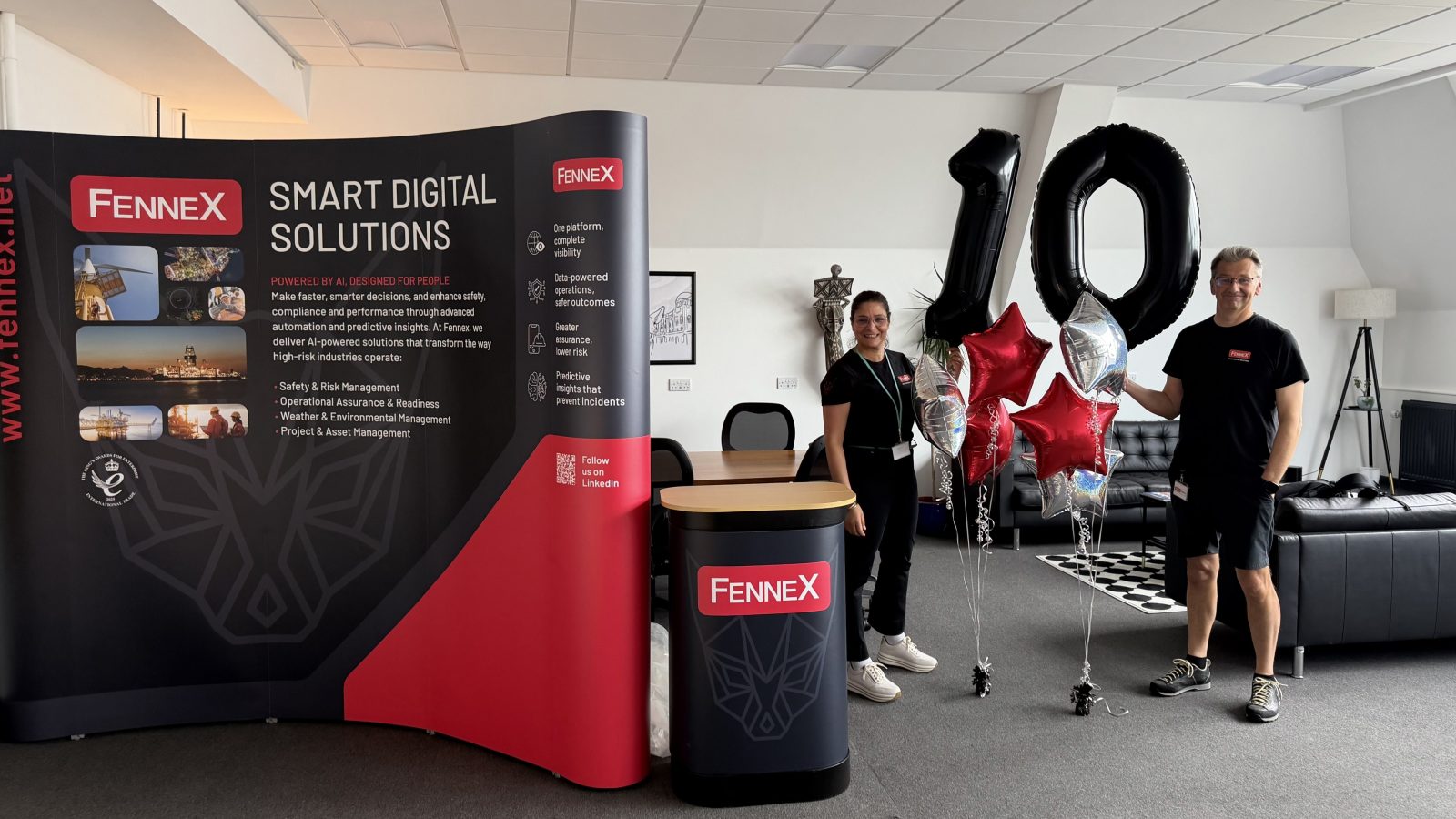Aberdeen technology company celebrates 10 years of growth and global success