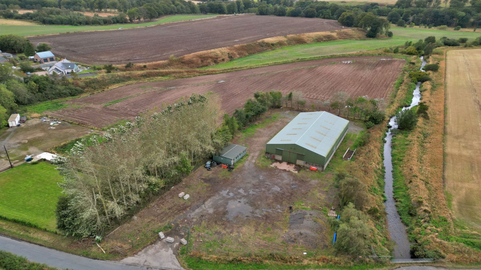 Store and yard near Turriff hits the market
