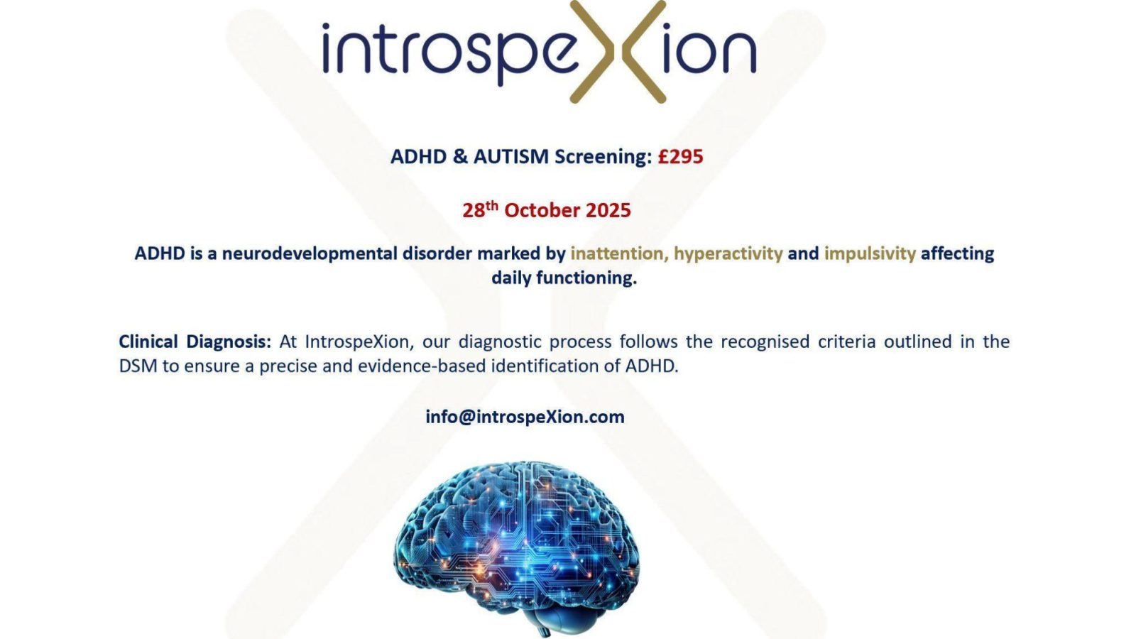 Demand continues to rise for ADHD and Autism screenings at IntrospeXion