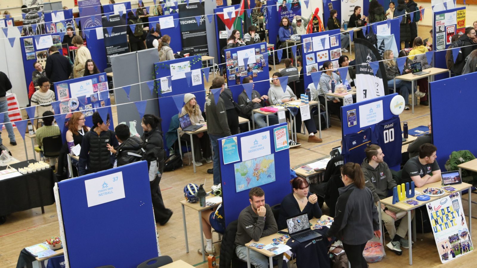 Welcome Week success at the Butchart Centre as students’ union connects hundreds of students to Aberdeen life