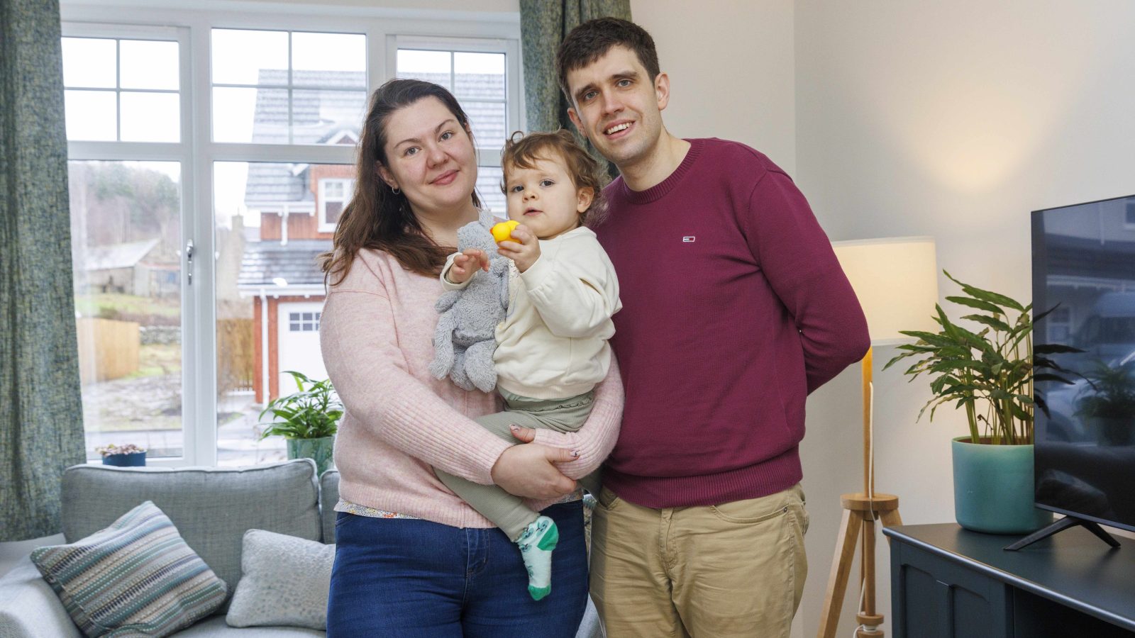 Family puts down roots in Aberdeenshire after finding forever home in Banchory