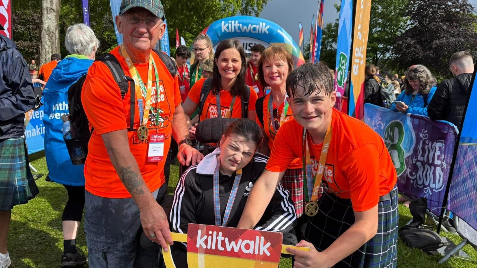 Charlie House calls on North-east to go the extra mile at Aberdeen Kiltwalk
