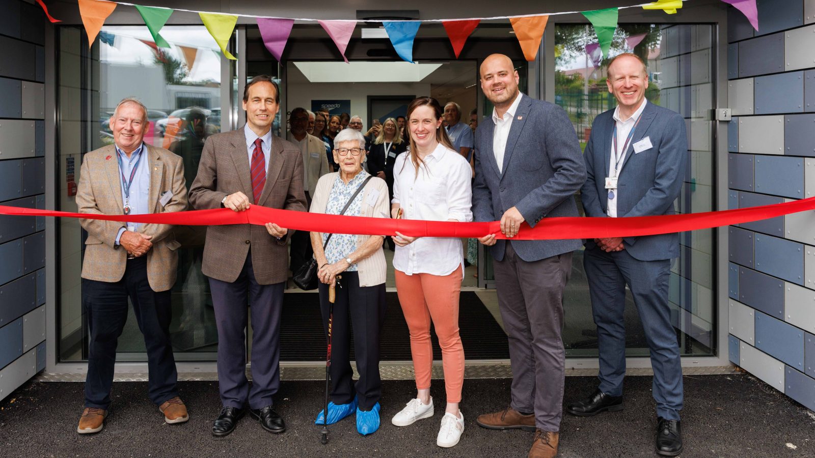 Olympian Hannah Miley cuts ribbon to officially reopen Bucksburn Swimming Pool