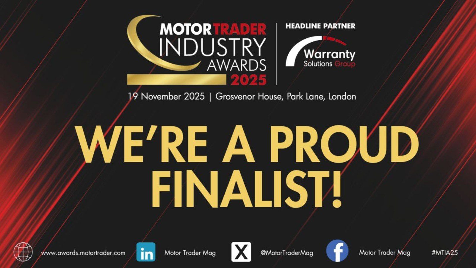 TrustFord shortlisted for seven categories at the Motor Trader Industry Awards 2025