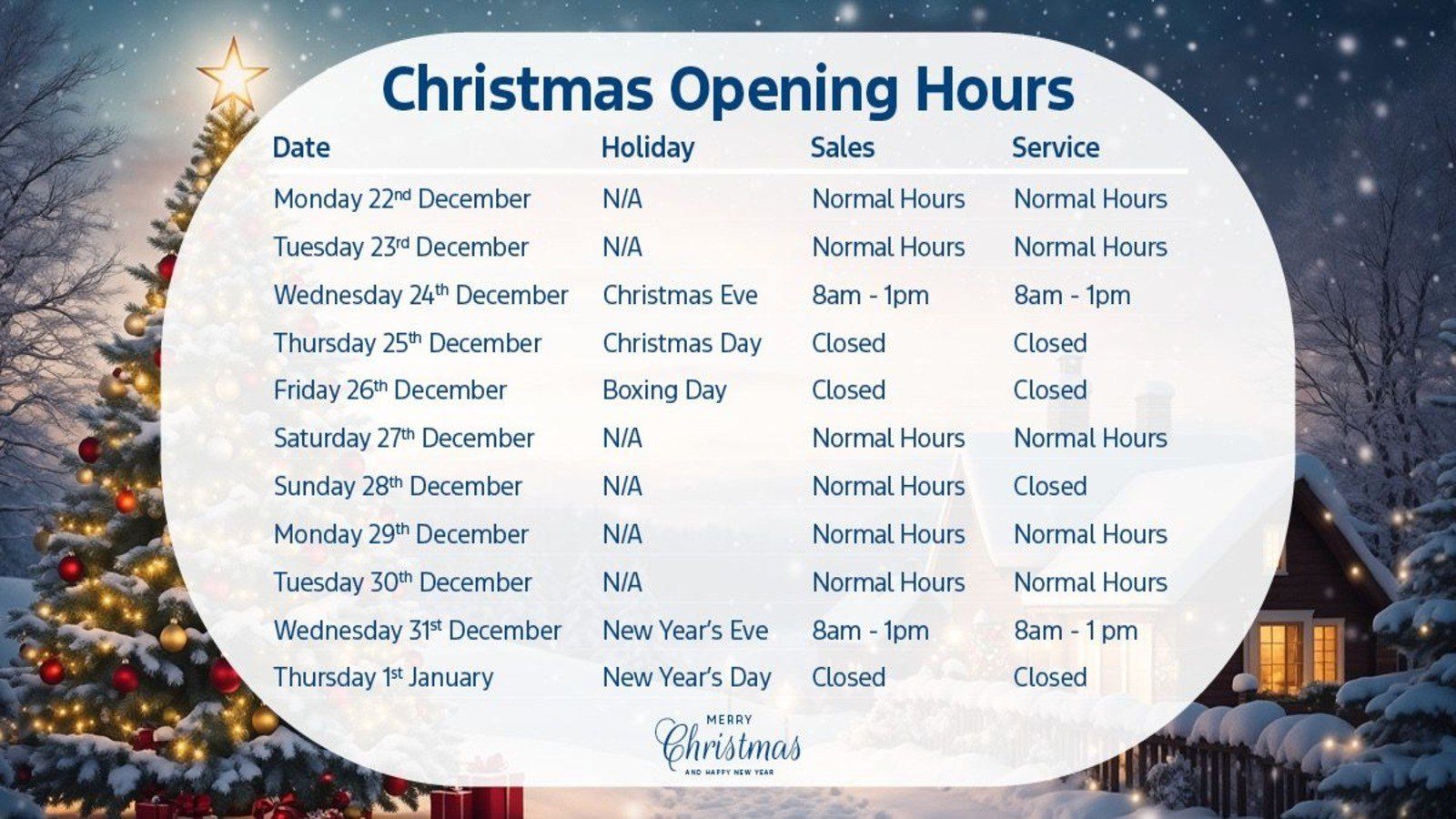 Celebrating the festive season at TrustFord Aberdeen