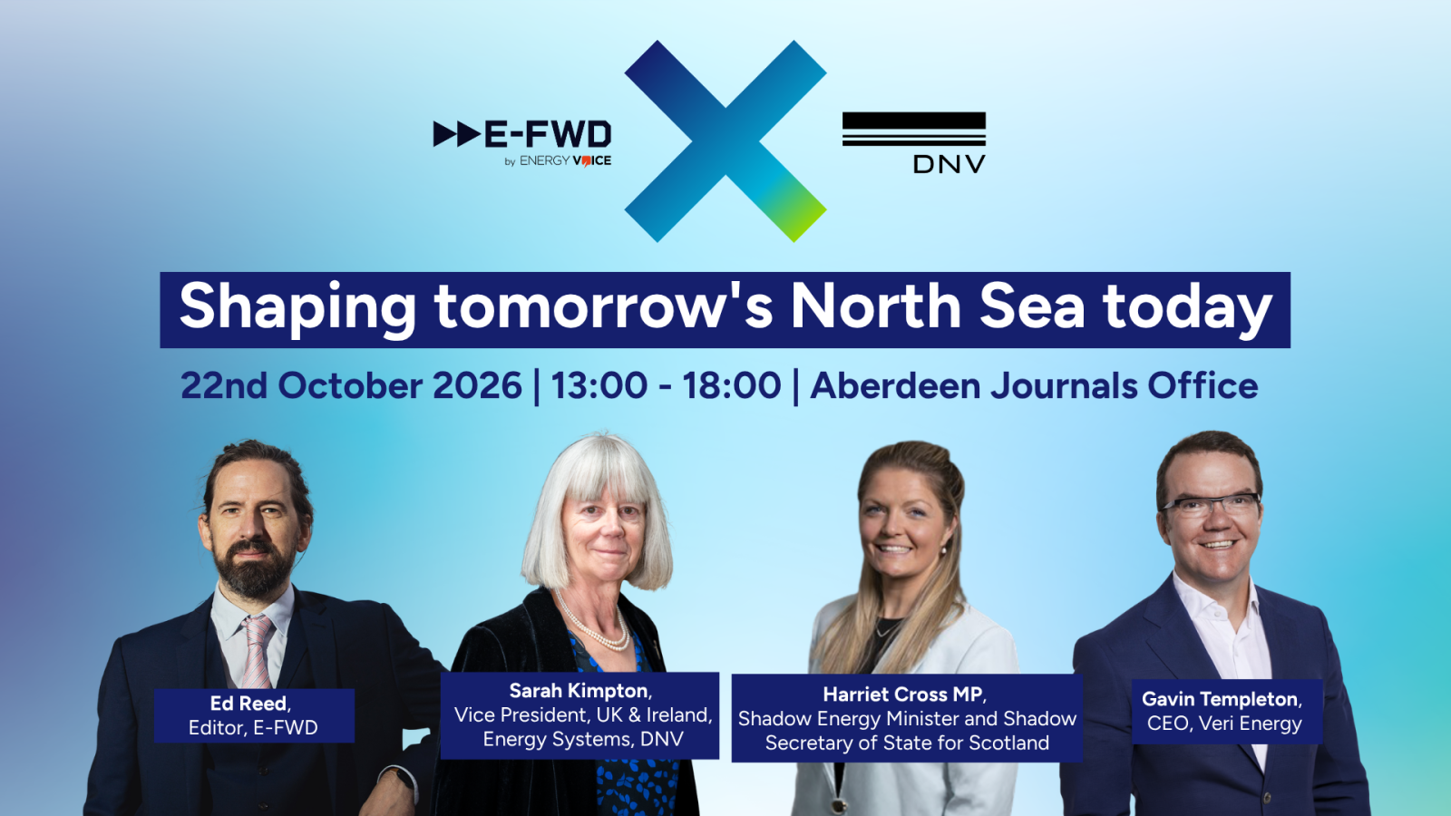 Energy Voice, E-FWD and DNV bring North Sea insight to Aberdeen