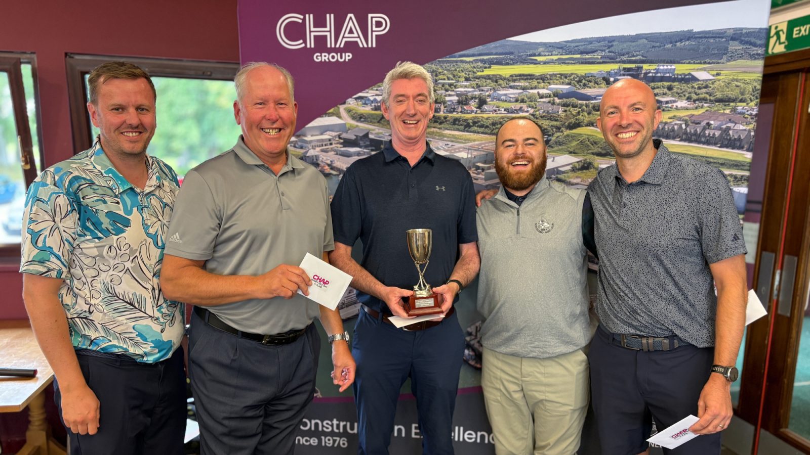 CHAP Charity Golf Day raises £10,500 for SAMH and ‘The Nook’