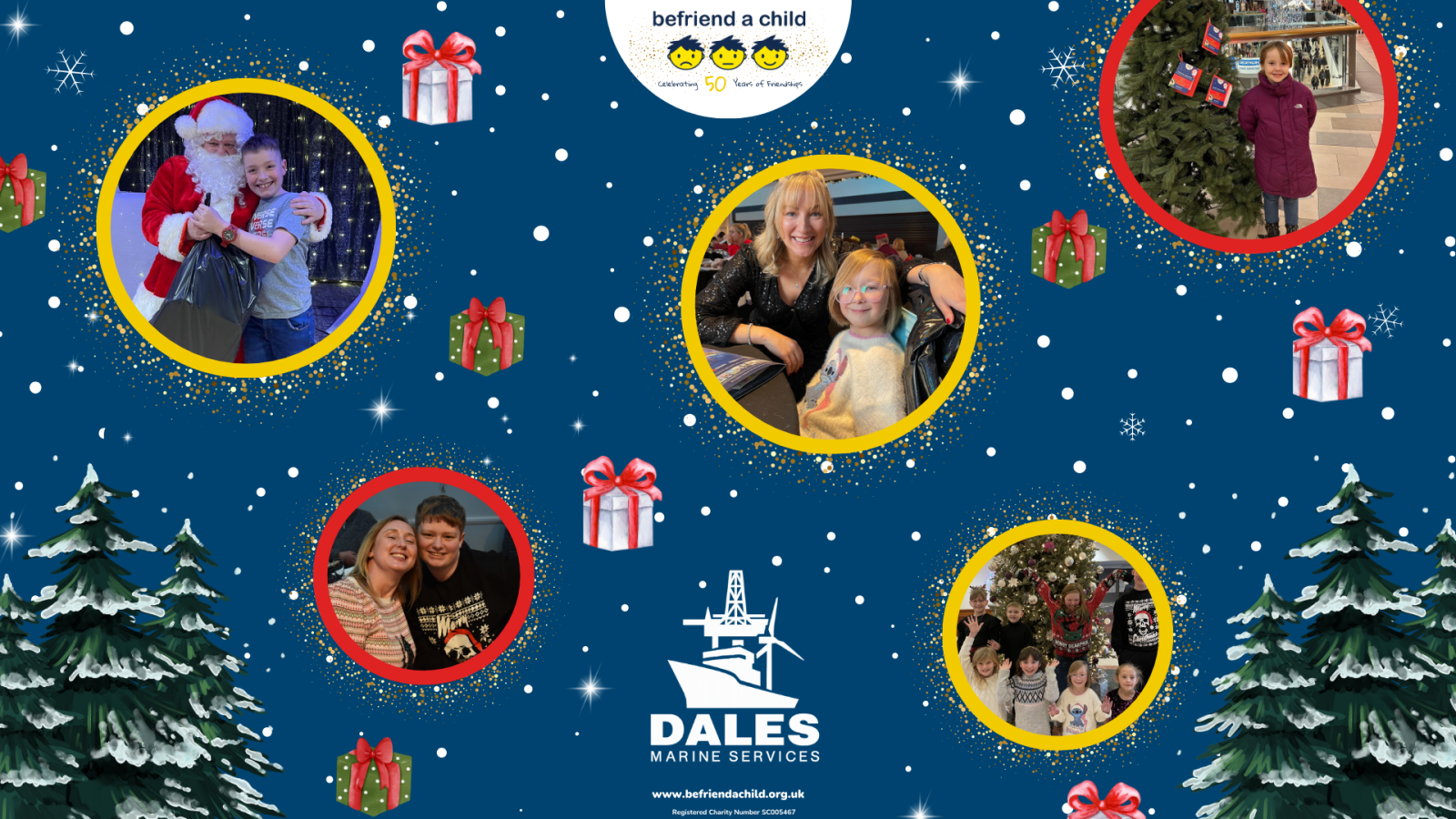 Befriend a Child proudly announces Dales Marine Services as sponsor of the 2025 Giving Tree Appeal