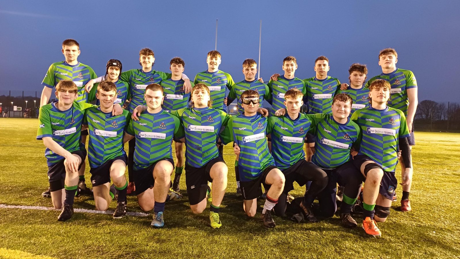 Deepsea Technologies UK Ltd. delighted to sponsor Aberdeen Wanderers Under 18s team
