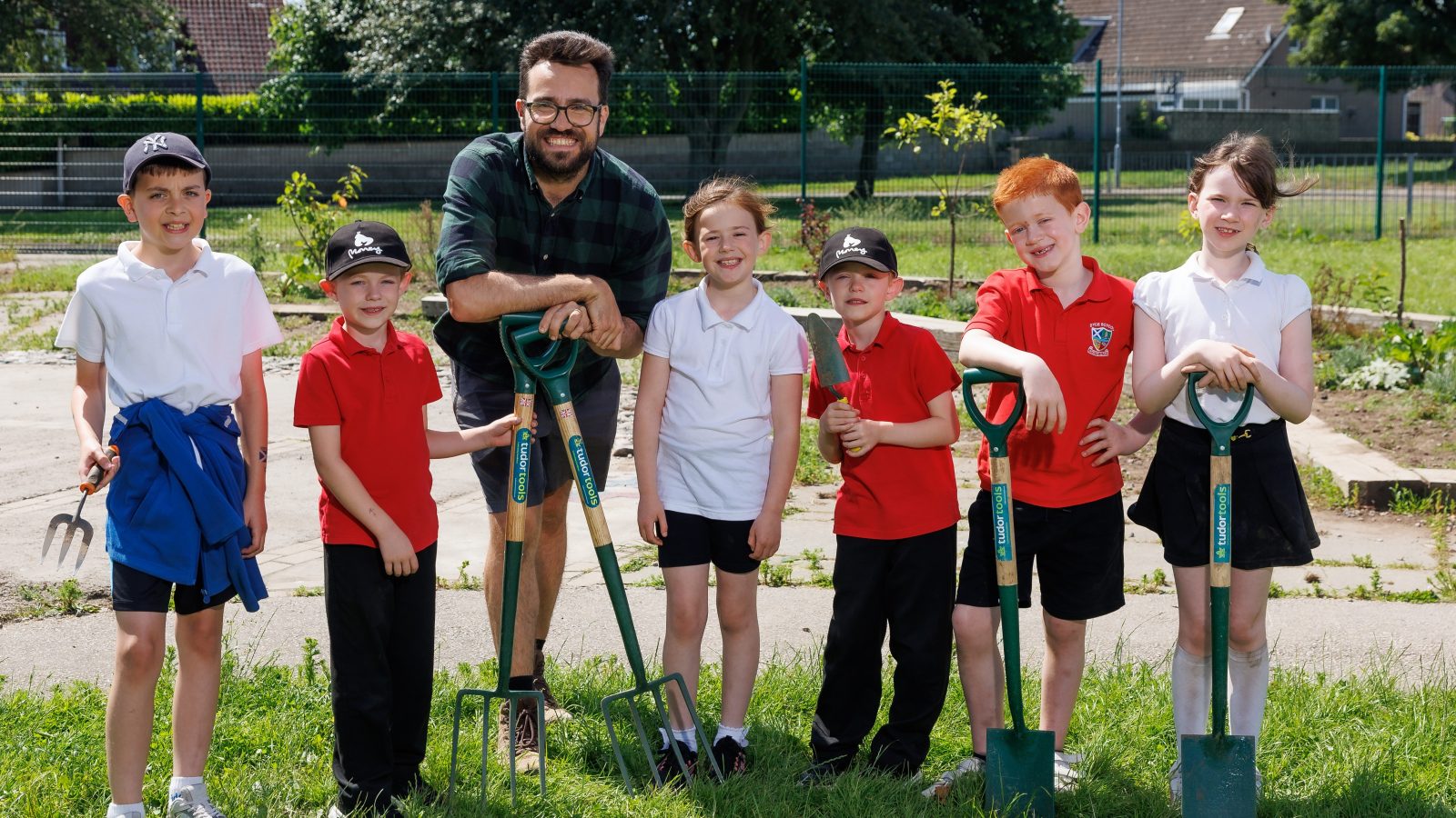 Aberdeen pupils bring playground to life with nature-friendly makeover