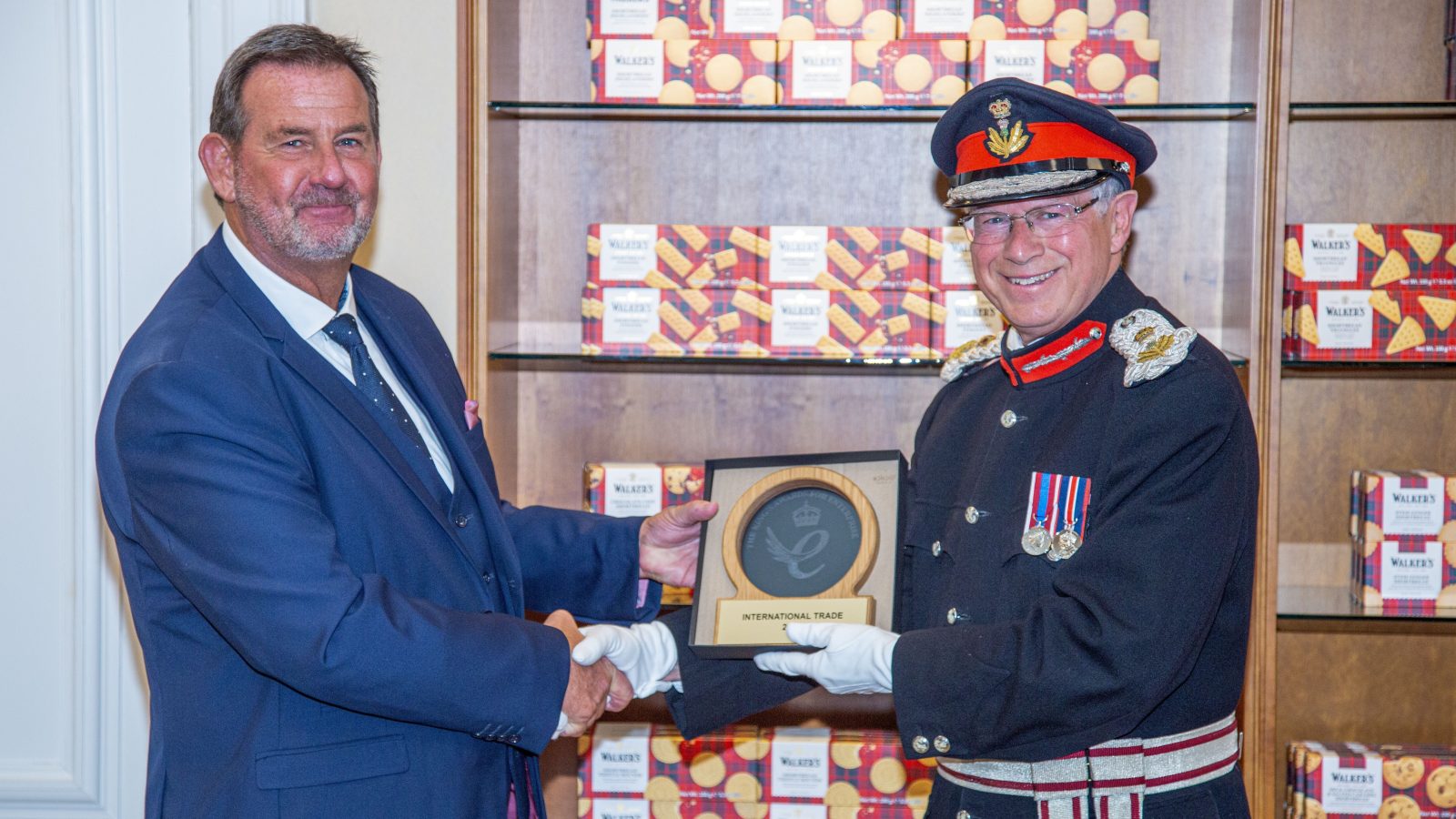 Walker’s Shortbread celebrates King’s Award for Enterprise at Aberlour House ceremony