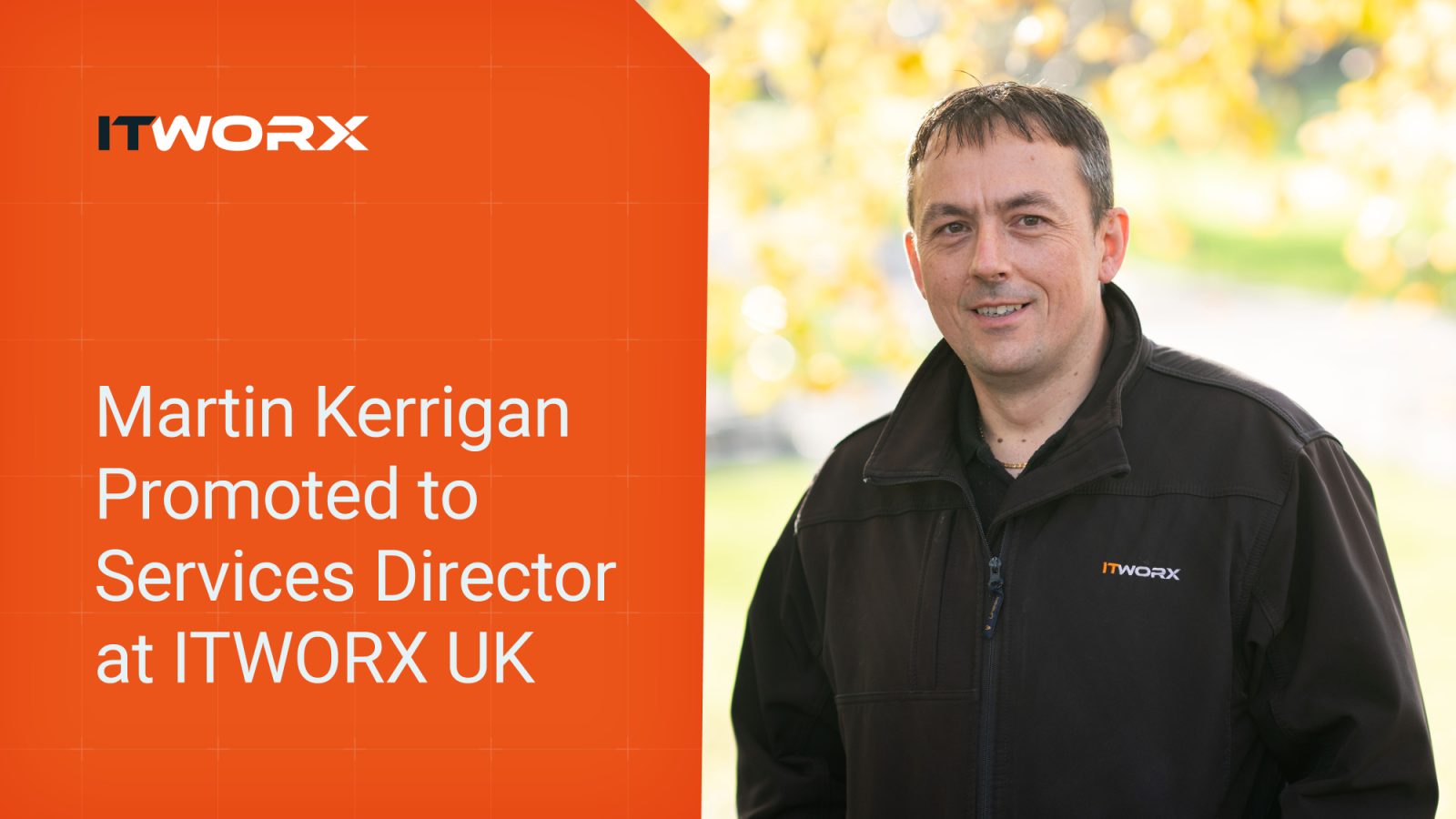 ITWORX UK promotes Martin Kerrigan to Services Director