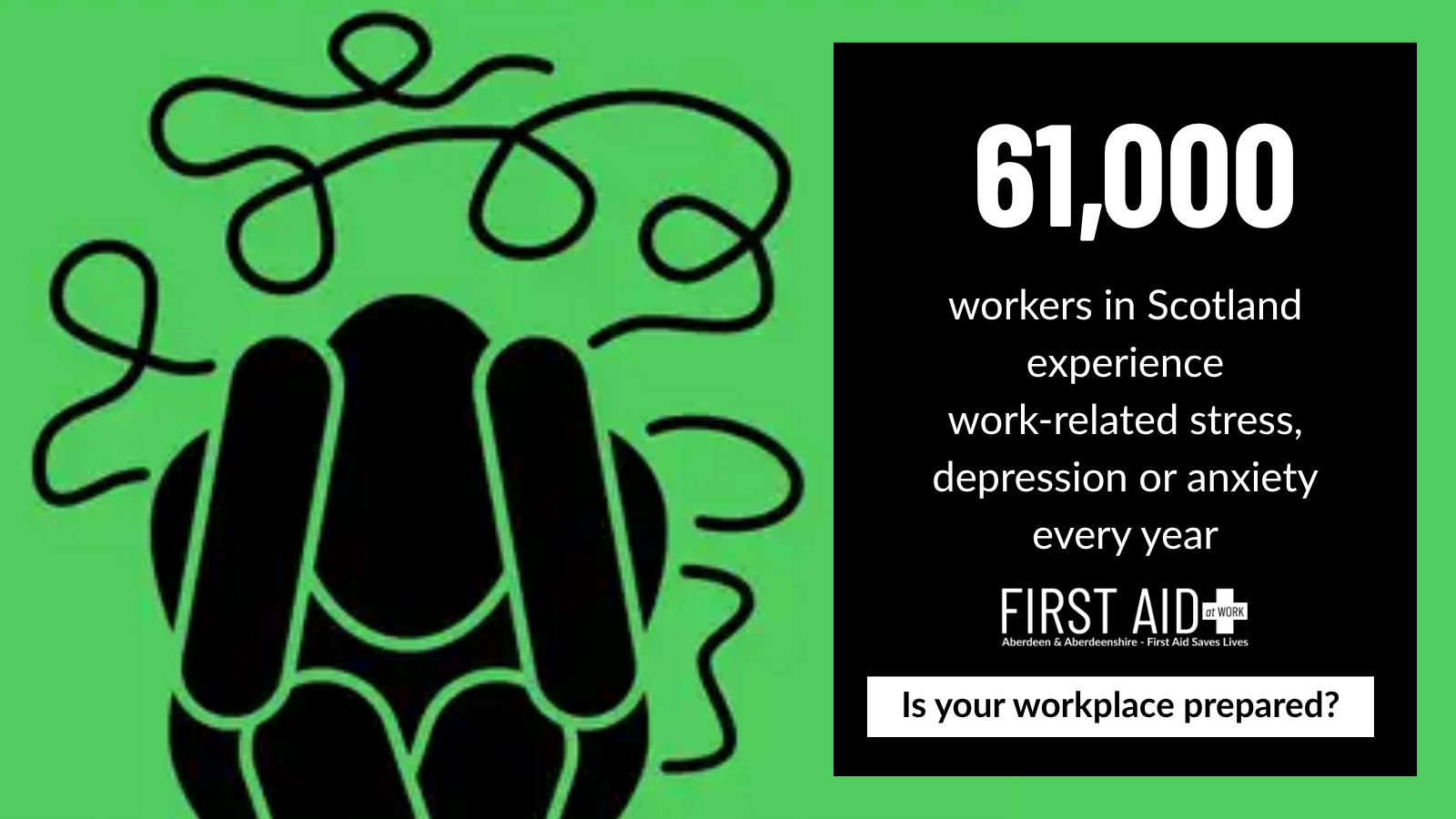 First Aid at Work Aberdeen & Aberdeenshire launches monthly Workplace Mental Health courses
