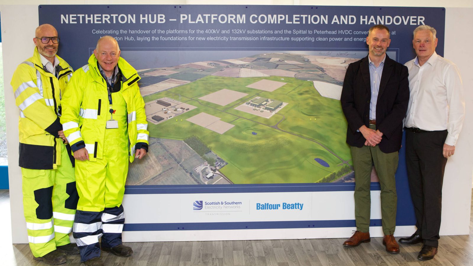 Handover marks start of main construction at Netherton Hub
