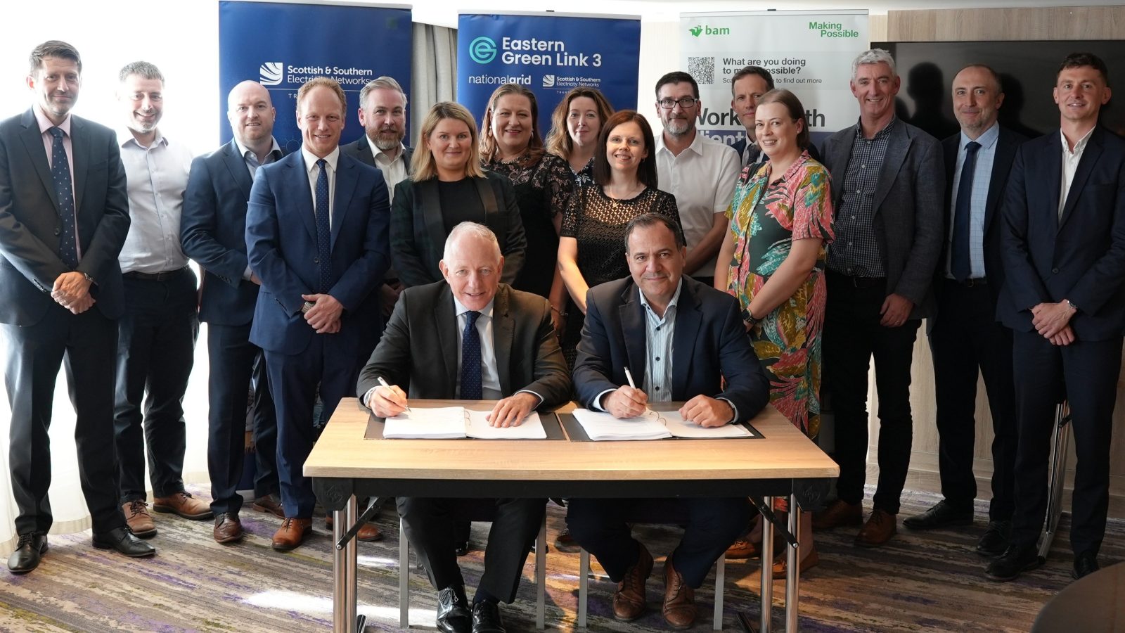 Another major contract signed for the UK’s biggest electricity transmission project – EGL3