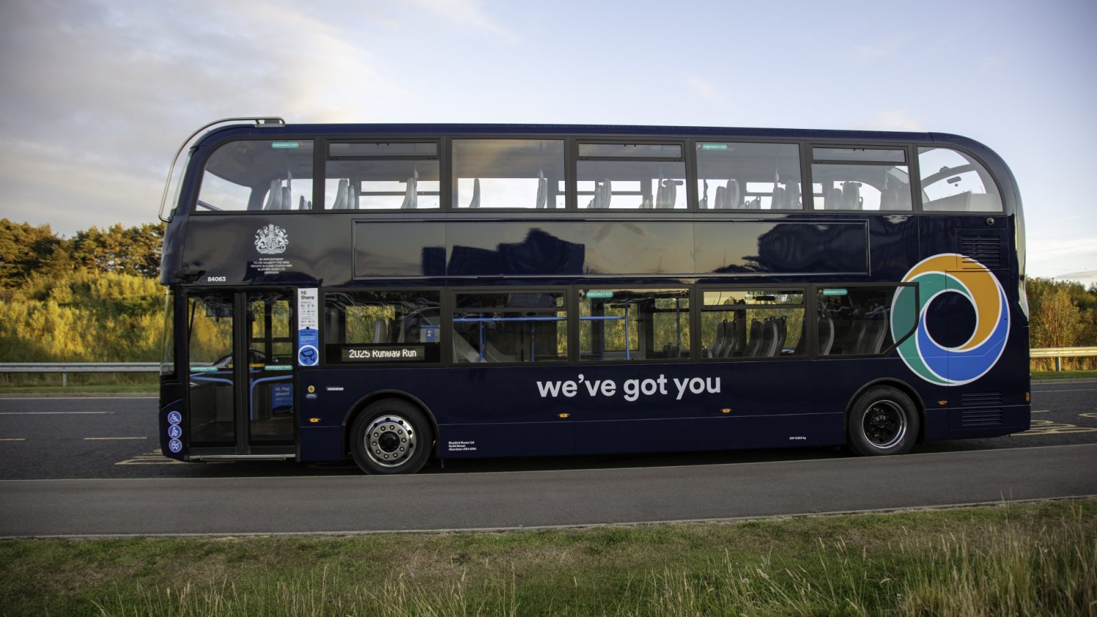 First Stagecoach bus with Royal Warrant now in service in Aberdeenshire