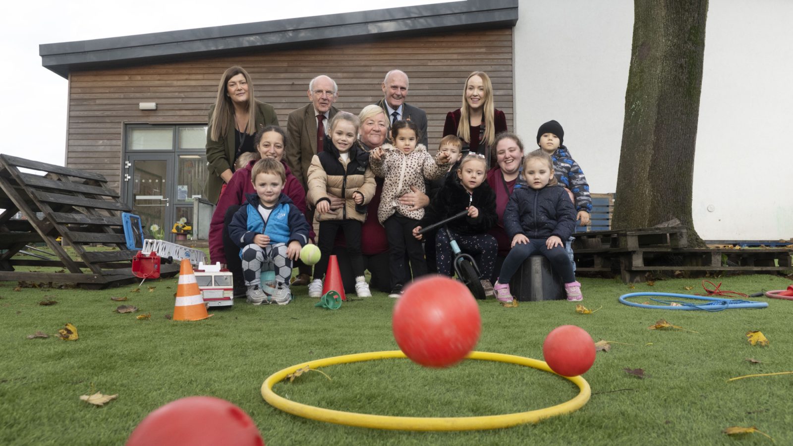 New outdoor play space at ALC Aberdeen’s Little Learners Nursery thanks to generous community support