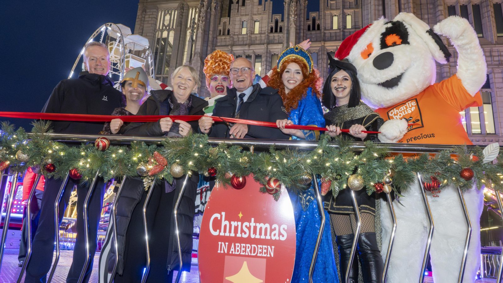 Festive celebrations begin with Christmas Village opening