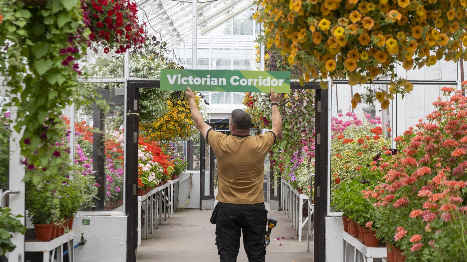 New signage in Winter Gardens as city prepares for judges