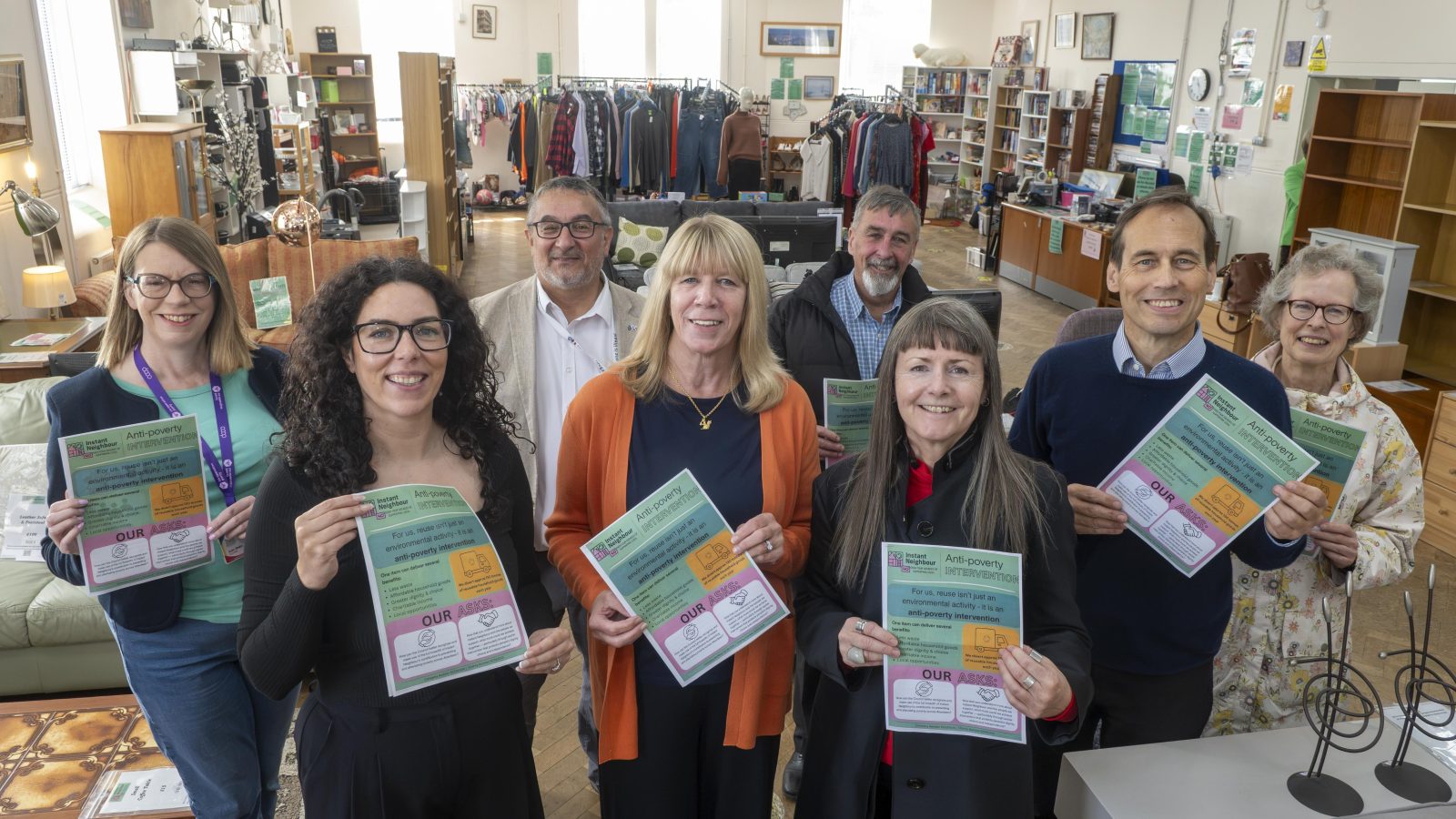 Anti-Poverty and Inequality Committee visits Instant Neighbour