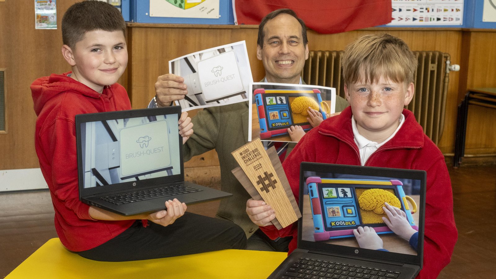 Westpark School pupils celebrated for award-winning inventions