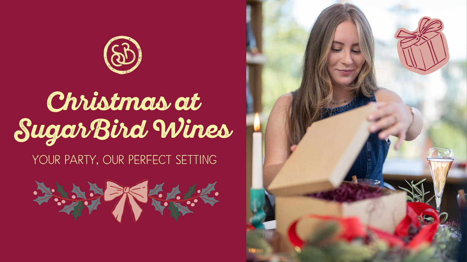 Your party, the perfect SugarBird setting