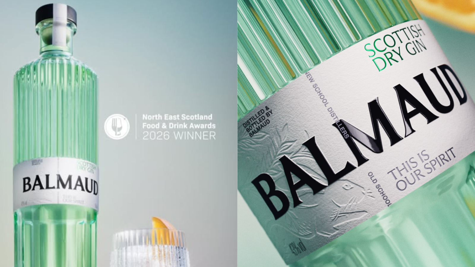 Balmaud Distillery celebrates double success at North East Scotland Food & Drink Awards