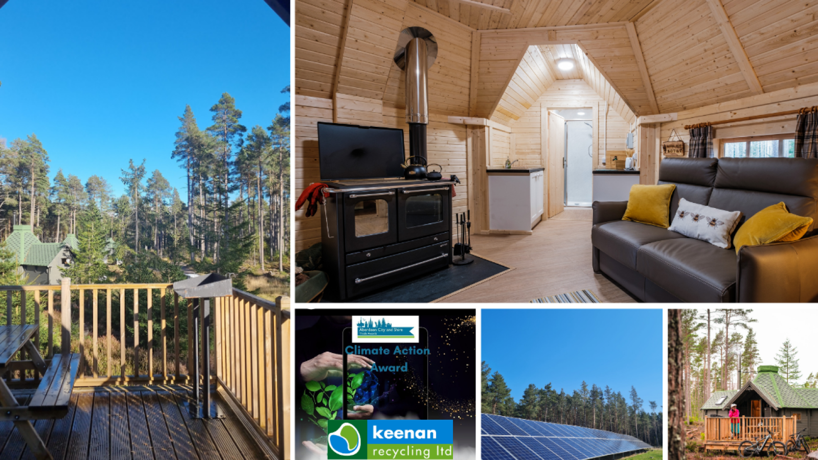 Cairngorm Bothies recognised as finalist in prestigious climate action awards