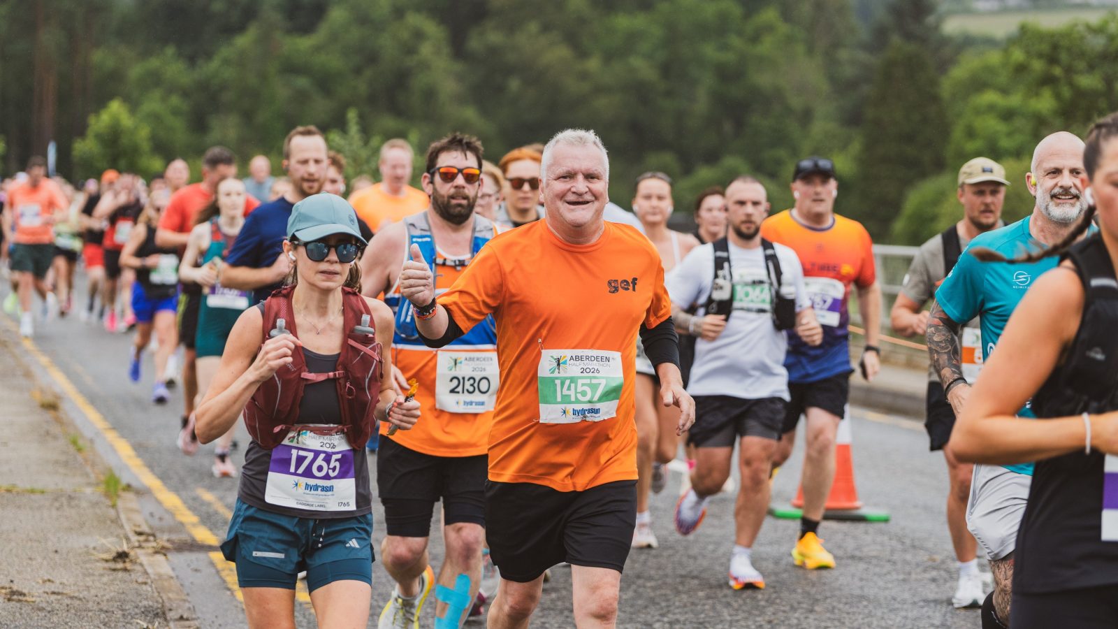 Miles of support for Gathimba Edwards Foundation at Aberdeen Half Marathon