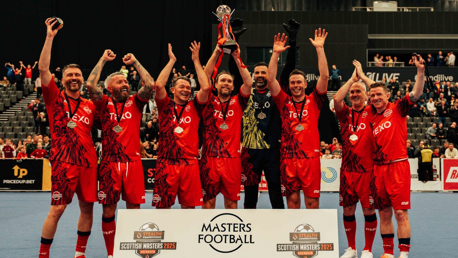 Masters Football makes triumphant return to Aberdeen to stage The Home Nations
