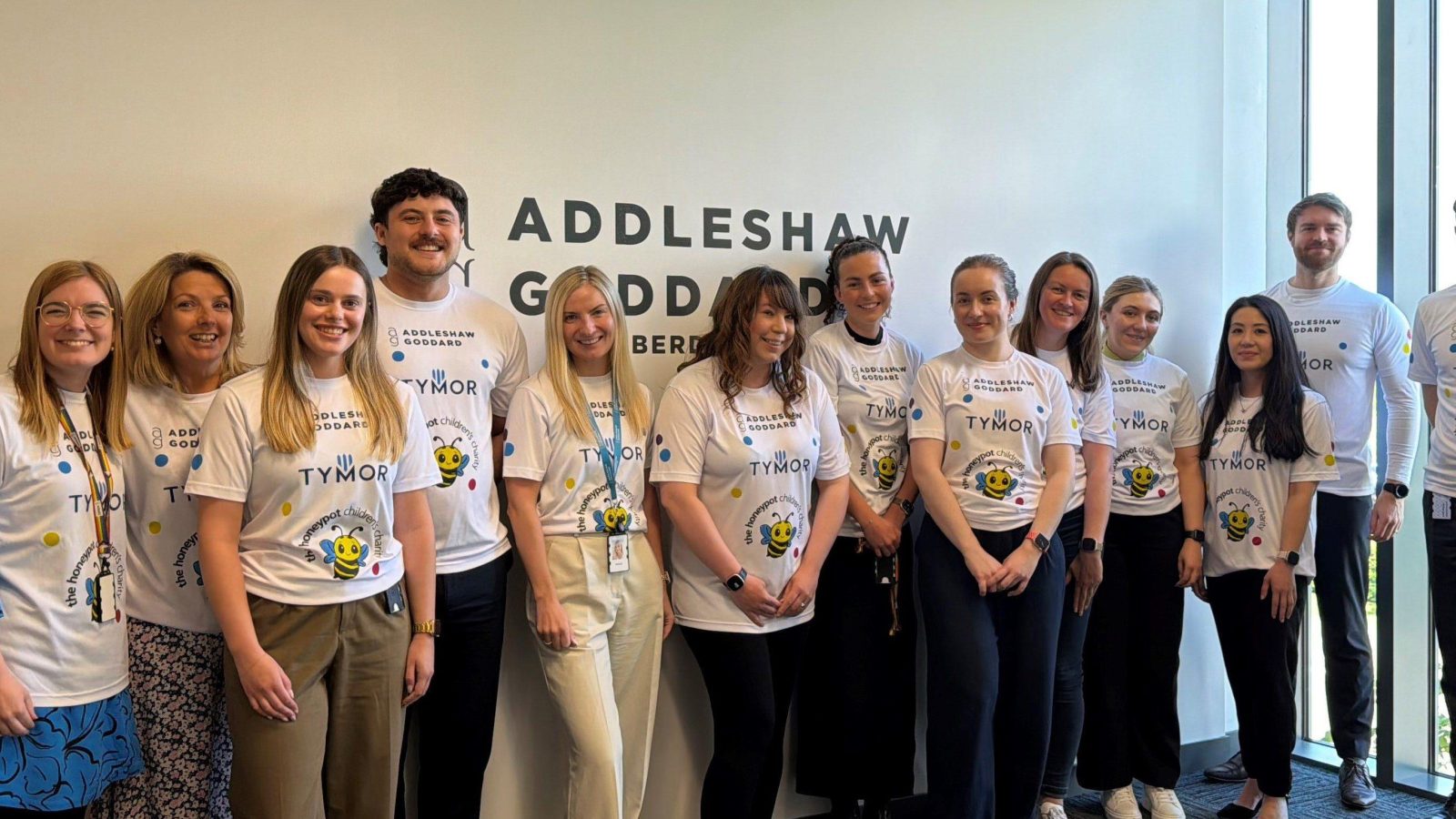 Addleshaw Goddard team steps out for Kiltwalk - with local pupil's design taking centre stage