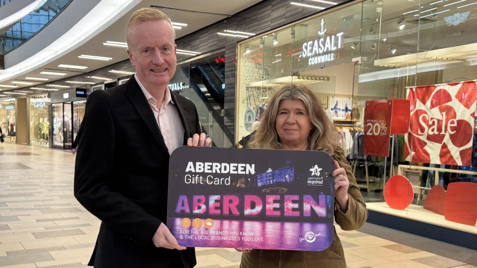 Aberdeen Gift Card is best-selling in the UK for an ‘unprecedented’ third year as it passes milestone of generating £7.75m for local economy