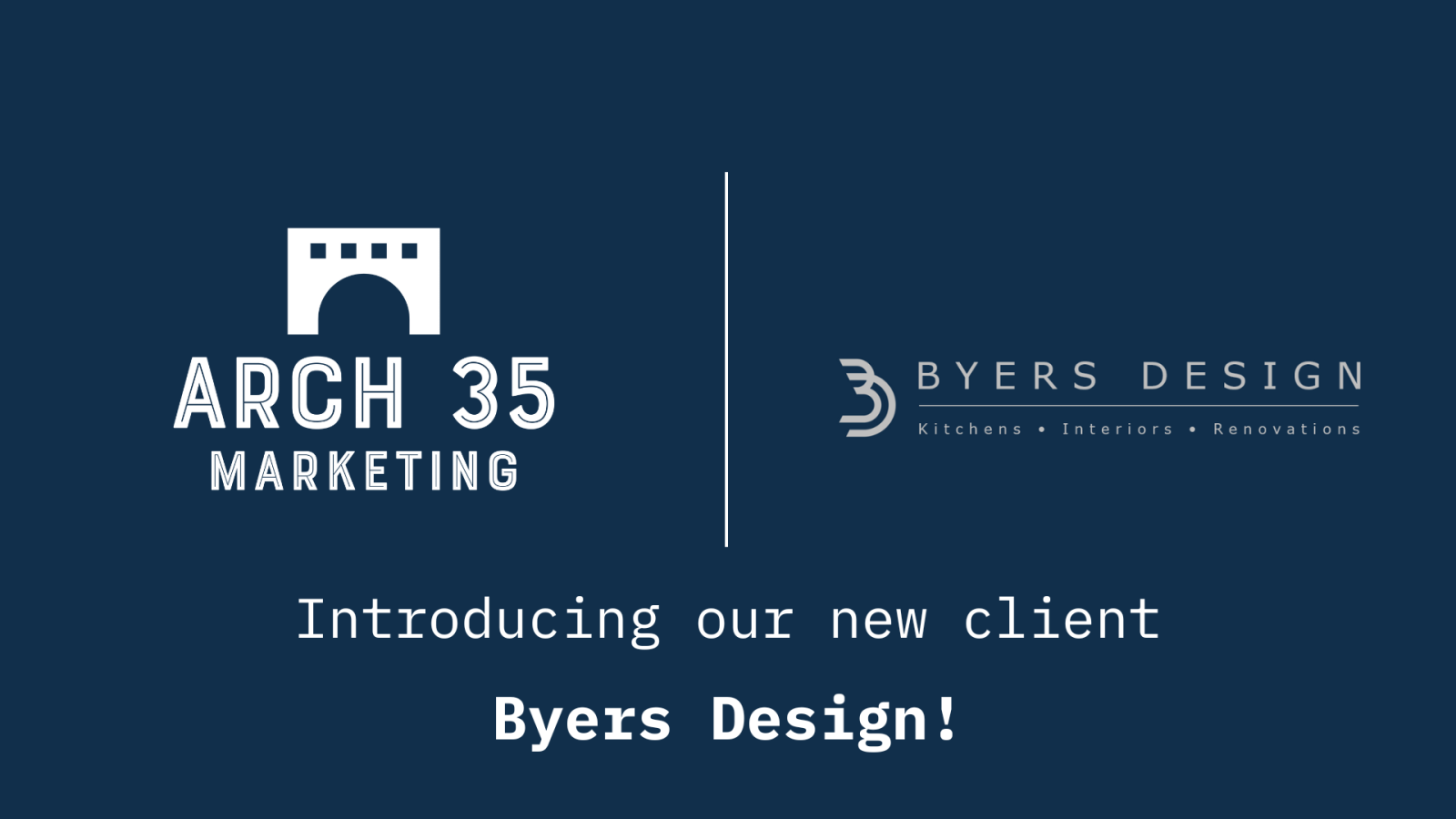 Arch 35 Marketing secures new partnership with Byers Design