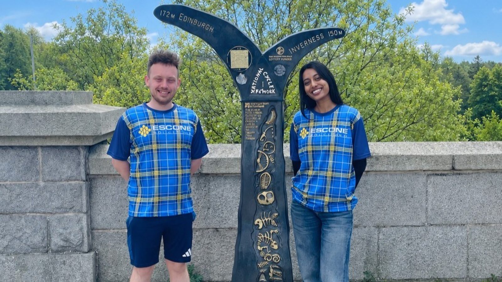 Arch 35 joins Team Escone for Kiltwalk