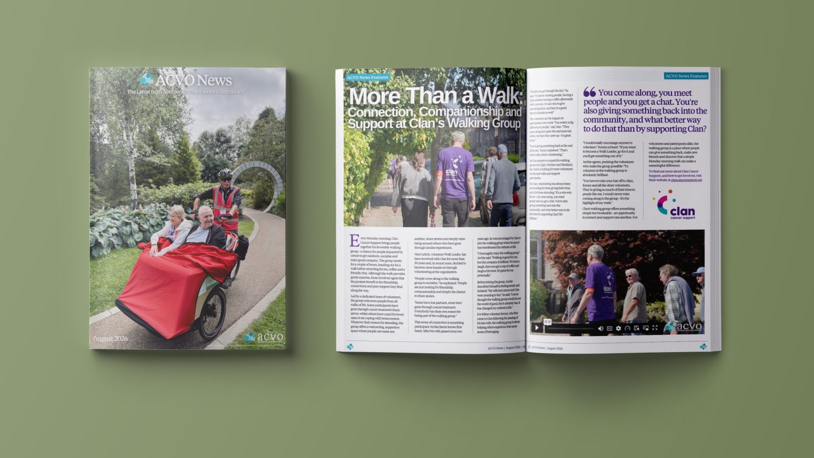 Inside the August edition of ACVO News