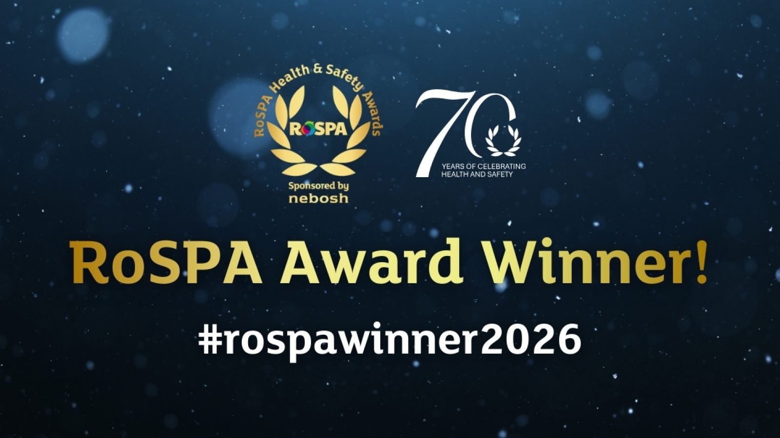 Aramark Global Energy recognised at the Royal Society for the Prevention of Accidents (RoSPA)’s awards