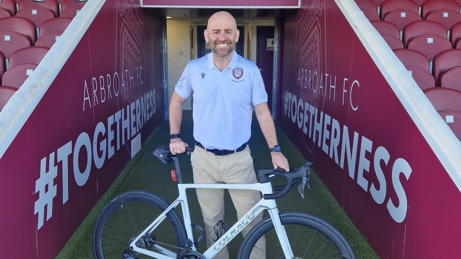 Arbroath charity chosen for bp cycle funding as chairman takes on 240-mile challenge