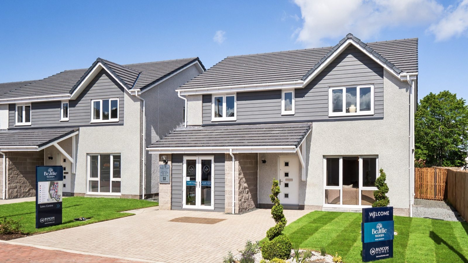 Bumper weekend as new show home opens at Bancon homes’ Beatlie Woods in Scotland’s fastest growing town