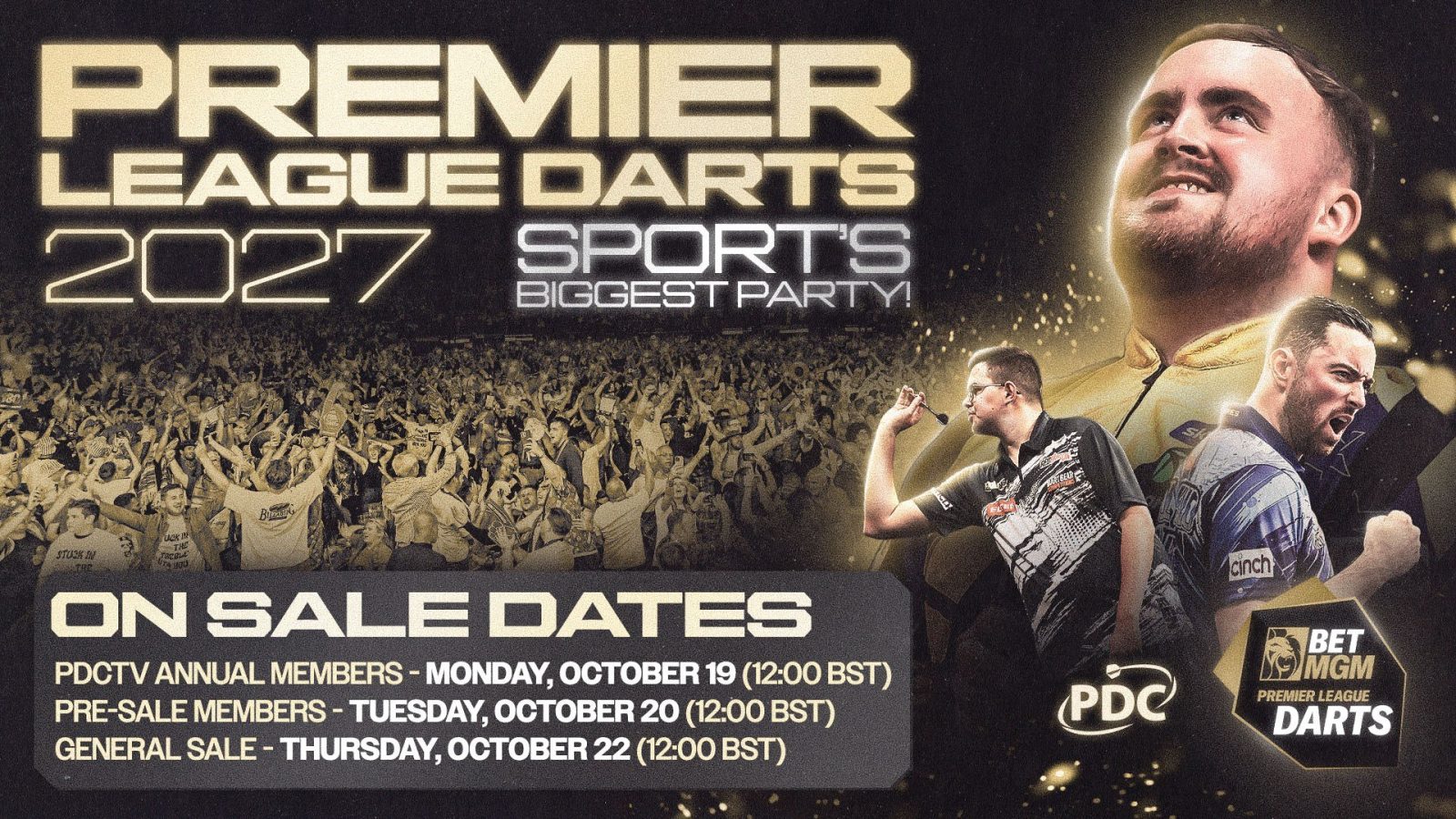 BetMGM Premier League Darts returns to Aberdeen in 2027
